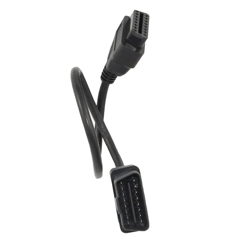 OLLGEN 1.64 Feet/50cm OBD II OBD2 Splitter Cable Cord,16 Pin OBDii Male to Female Extension Cable,Auto Car Diagnostic Extender Cord Adapter - Image 3